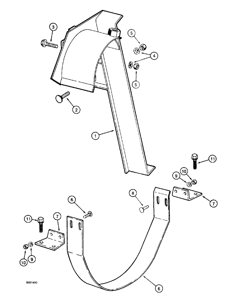 Схема запчастей Case IH 2055 - (9C-18) - FAN PULLEY GUARDS (15) - HANDLING SYSTEM