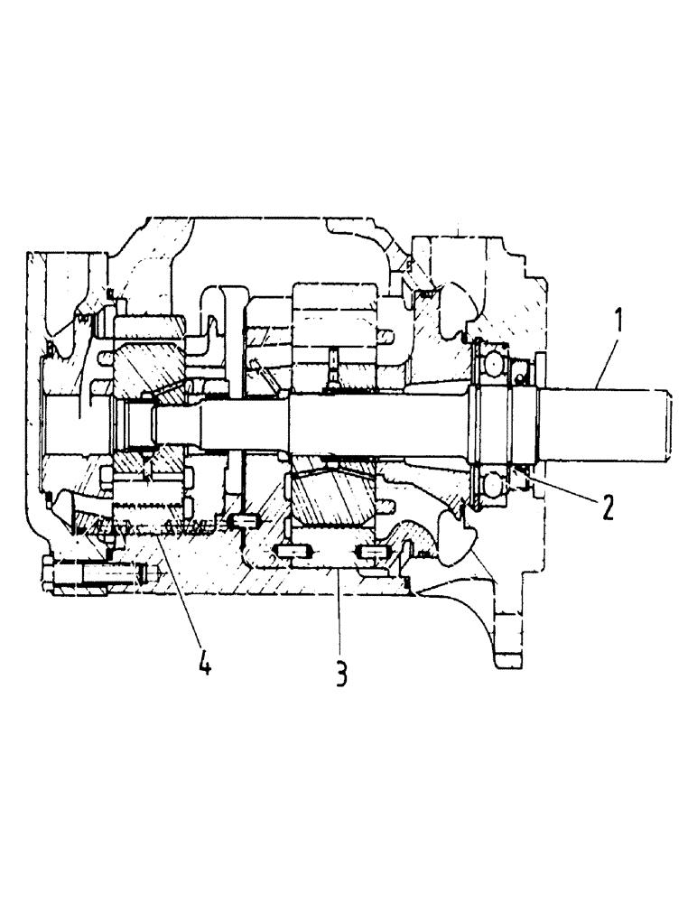 Схема запчастей Case IH 7000 - (B04-05) - HYDRAULIC PUMP, DENISON, REAR TANDEM Hydraulic Components & Circuits
