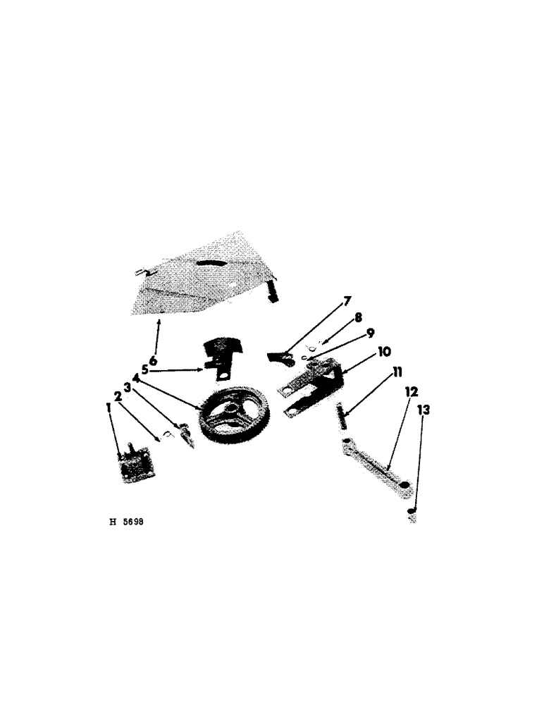 Схема запчастей Case IH 75 - (A-09) - RATCHET WHEEL 