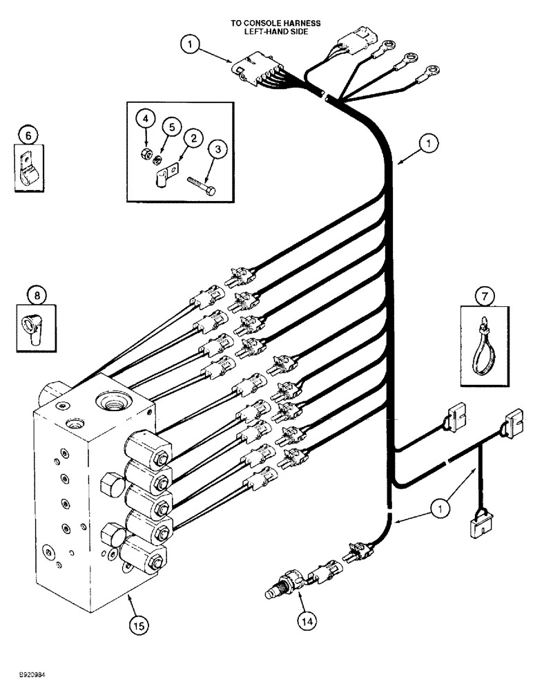 Схема запчастей Case IH 2022 - (4-26) - BASKET HARNESS (06) - ELECTRICAL SYSTEMS