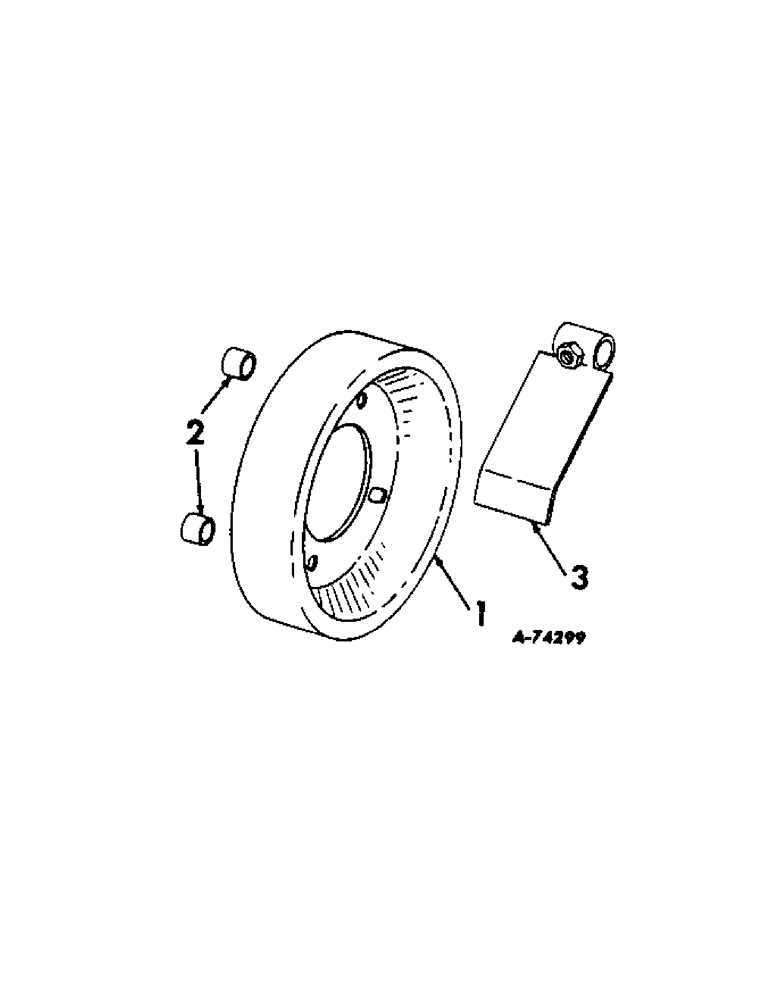 Схема запчастей Case IH 686 - (F-39[A]) - DEPTH BAND AND SCRAPER ATTACHMENT 