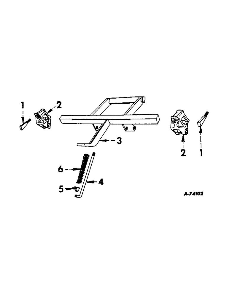 Схема запчастей Case IH 188 - (C-10) - PLANTER ATTACHING UNIT DOUBLE TOOL BAR, PARTS REQUIRED FOR PLANTING UNITS ON 259, 263, 263A, & 463 
