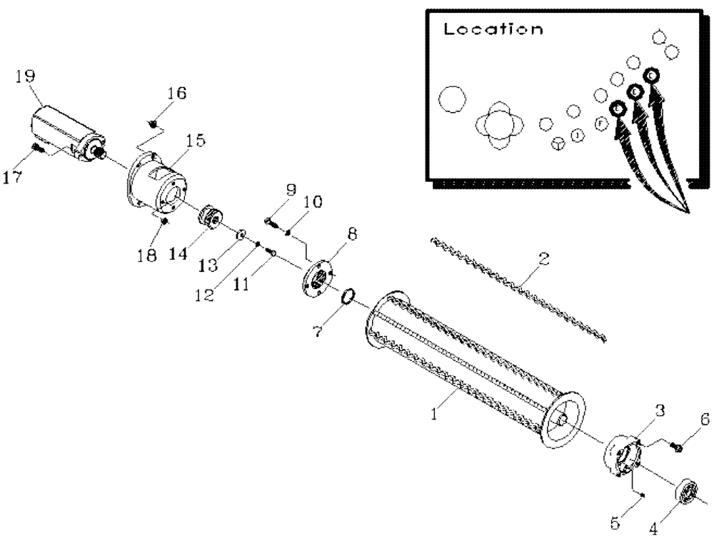 Схема запчастей Case IH 7700 - (A05[08]) - BOTTOM ROLLERS {E} Mainframe & Functioning Components