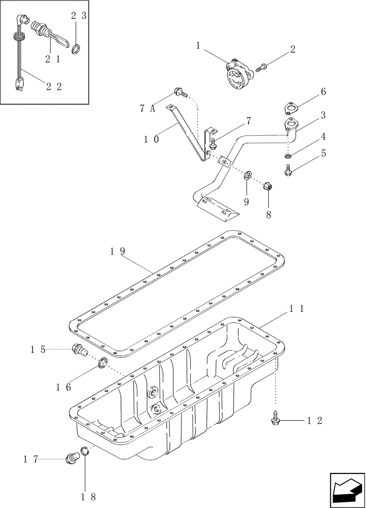 Схема запчастей Case IH 2577 - (10.102.01) - OIL PUMP, PAN - OIL PAN HEATER KIT (10) - ENGINE