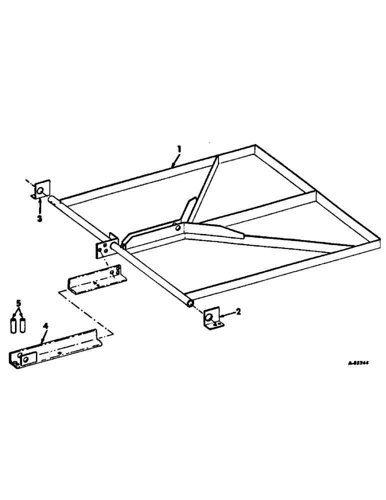 Схема запчастей Case IH 95 - (19-07) - BASKET AND CONVEYOR, BASKET DISTRIBUTOR ATTACHMENT, VANE Basket & Conveyor