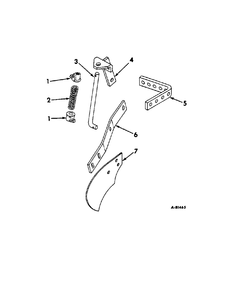 Схема запчастей Case IH 658 - (L-13) - BLADE COVERING ATTACHMENT, WIDE, ONE PER ROW 