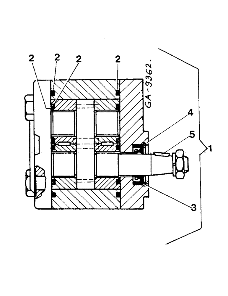 Схема запчастей Case IH 844S - (10-50) - HYDRAULIC PUMP (07) - HYDRAULICS