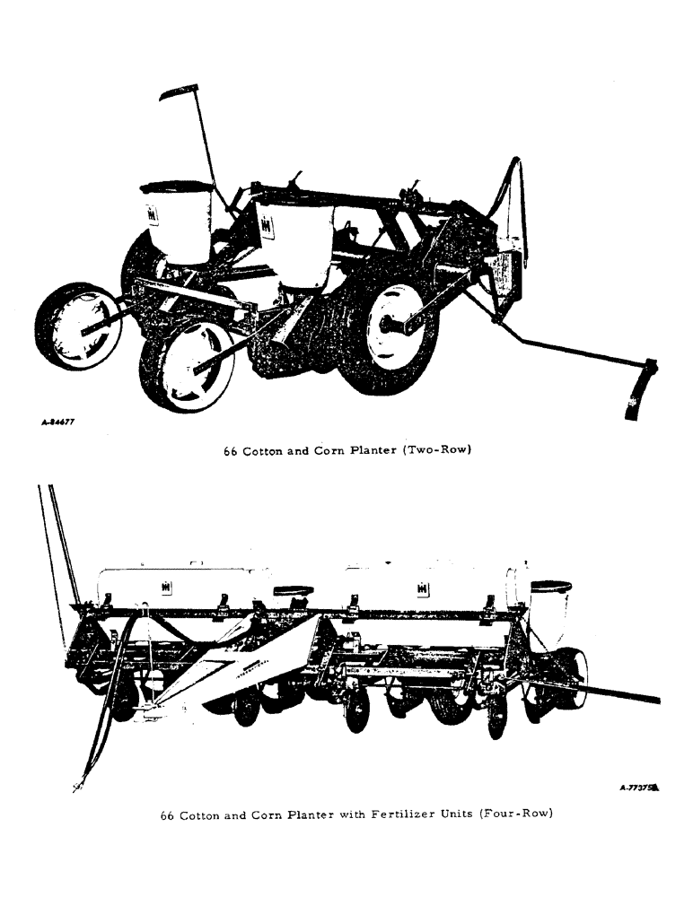 Схема запчастей Case IH 66-SERIES - (U-03) - 66 COTTON AND CORN PLANTER 
