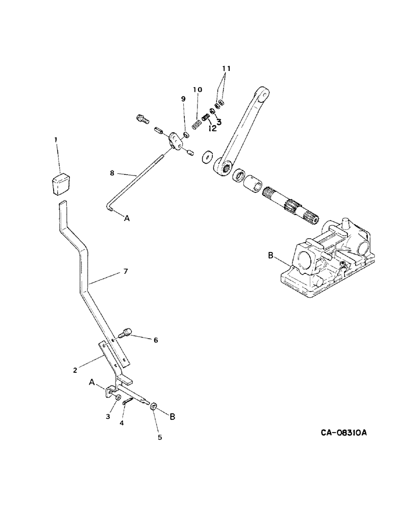 Схема запчастей Case IH 234 - (10-14) - HYDRAULICS, HYDRAULIC CONTROLS, 234 WITH GEAR DRIVE TRANSMISSION (07) - HYDRAULICS
