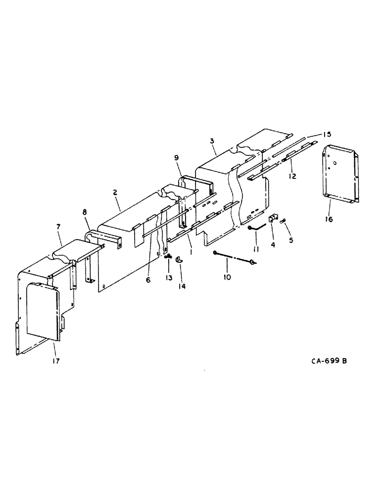 Схема запчастей Case IH 914 - (20-06) - SEPARATOR, SEPARATOR SHIELD, FRONT Separation