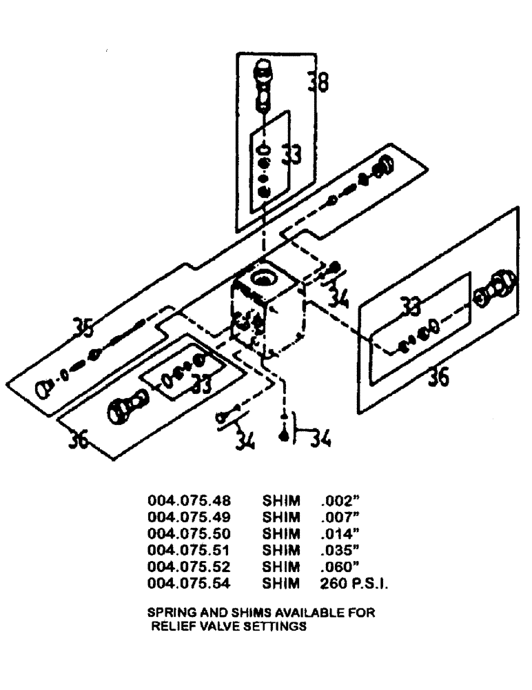 Схема запчастей Case IH AUSTOFT - (B04-04) - VALVE BLOCK Hydraulic Components & Circuits