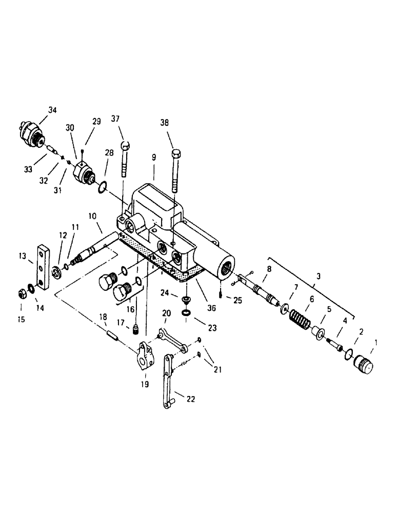 Схема запчастей Case IH 7700 - (B04-02) - TRANSMISSION CONTROL Hydraulic Components & Circuits