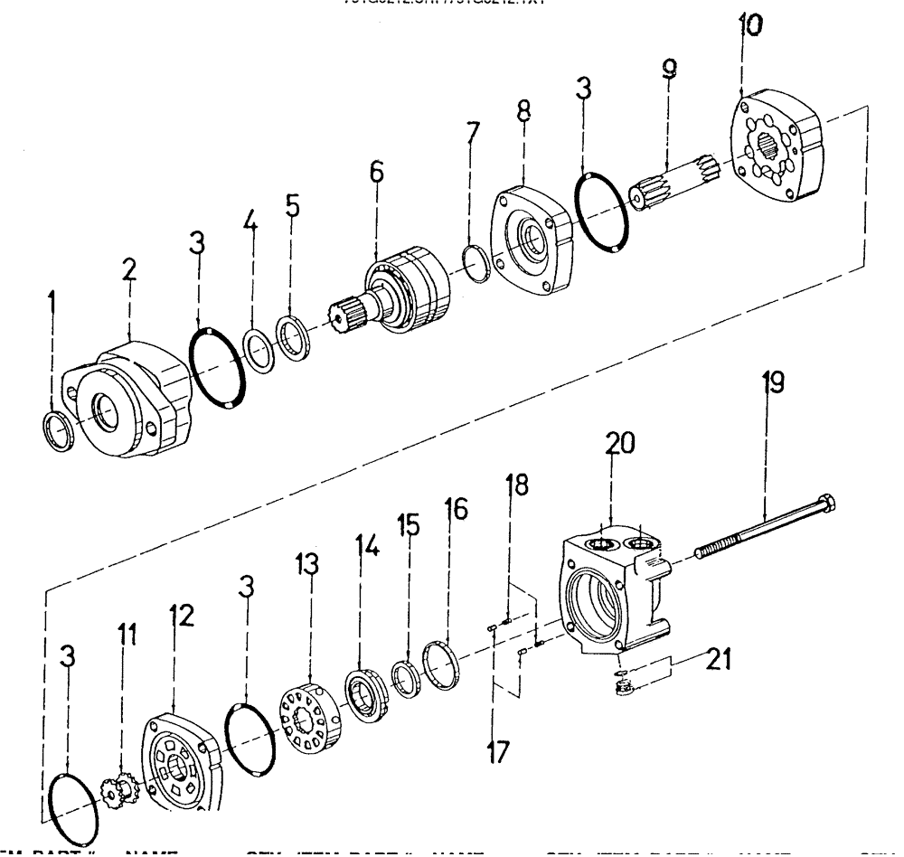 Схема запчастей Case IH 7700 - (G02[12]) - HYD.MOTOR{CROPDIV./BUTTLIFT ROLLER/POWER KNOCKDOWN ROL./1ST BOTTOM ROL./ FINNED ROL.} LEG BASECUTTER Leg Base Cutter