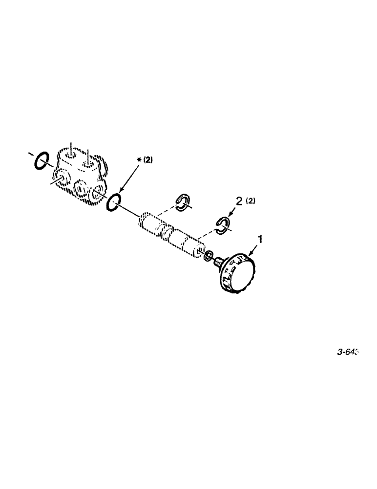 Схема запчастей Case IH 8450 - (083) - VALVE, SHUTOFF (07) - HYDRAULICS