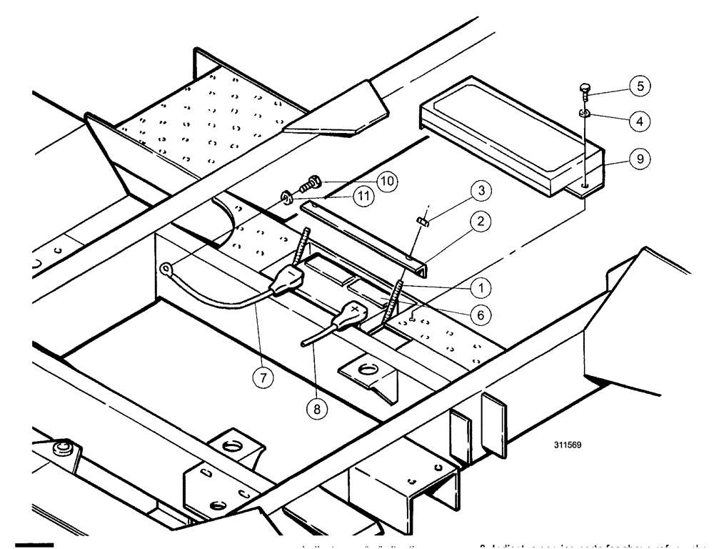 Схема запчастей Case IH SPX3200 - (03-070) - BATTERY PACKAGE (55) - ELECTRICAL SYSTEMS