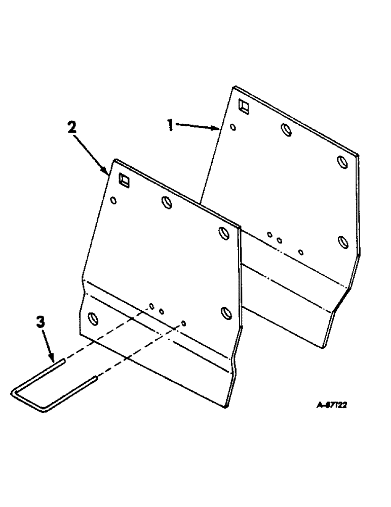 Схема запчастей Case IH 488 - (F-24) - SIDE PLATES, DRILL PLANTING 