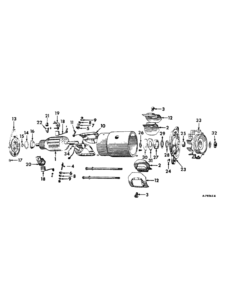 Схема запчастей Case IH 806 - (G-10) - ELECTRICAL SYSTEM, GENERATOR, DELCO REMY (06) - ELECTRICAL SYSTEMS