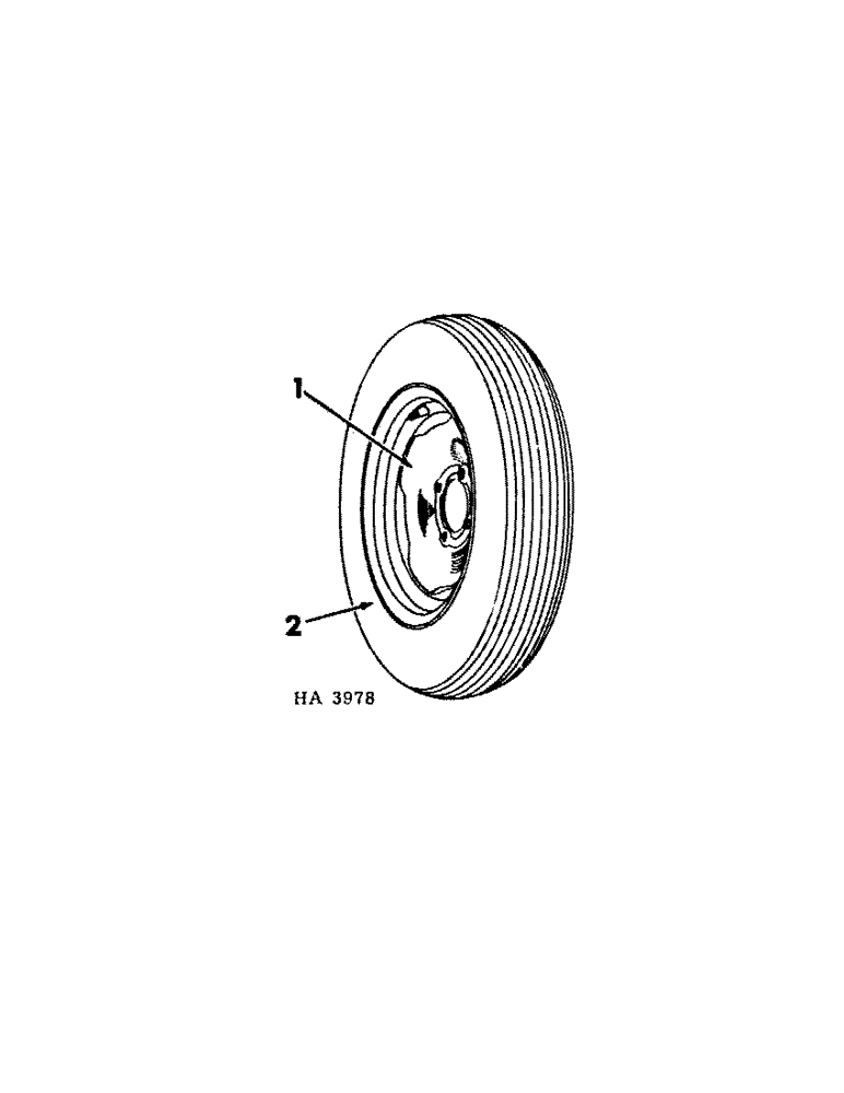 Схема запчастей Case IH 225 - (L-2[A]) - WHEELS AND WHEEL WEIGHTS, WHEEL, REAR, CASTER TAIL Wheels & Wheel Weights