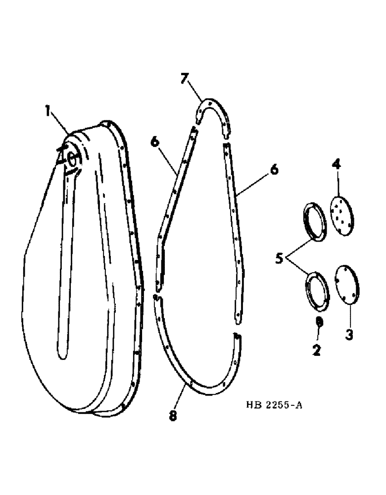 Схема запчастей Case IH 5000 - (07-12) - DRIVE TRAIN, FINAL DRIVE COVERS (04) - Drive Train