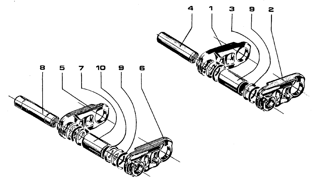 Схема запчастей Case IH 7700 - (A03[15]) - TRACK CHAIN Mainframe & Functioning Components