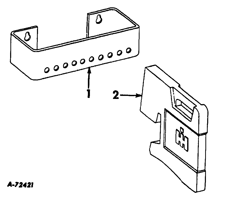 Схема запчастей Case IH 2444 - (M-08[01]) - SEAT, OPERATORS PLATFORM AND MISC., FRONT END WEIGHT BRACKET AND WEIGHTS (10) - OPERATORS PLATFORM