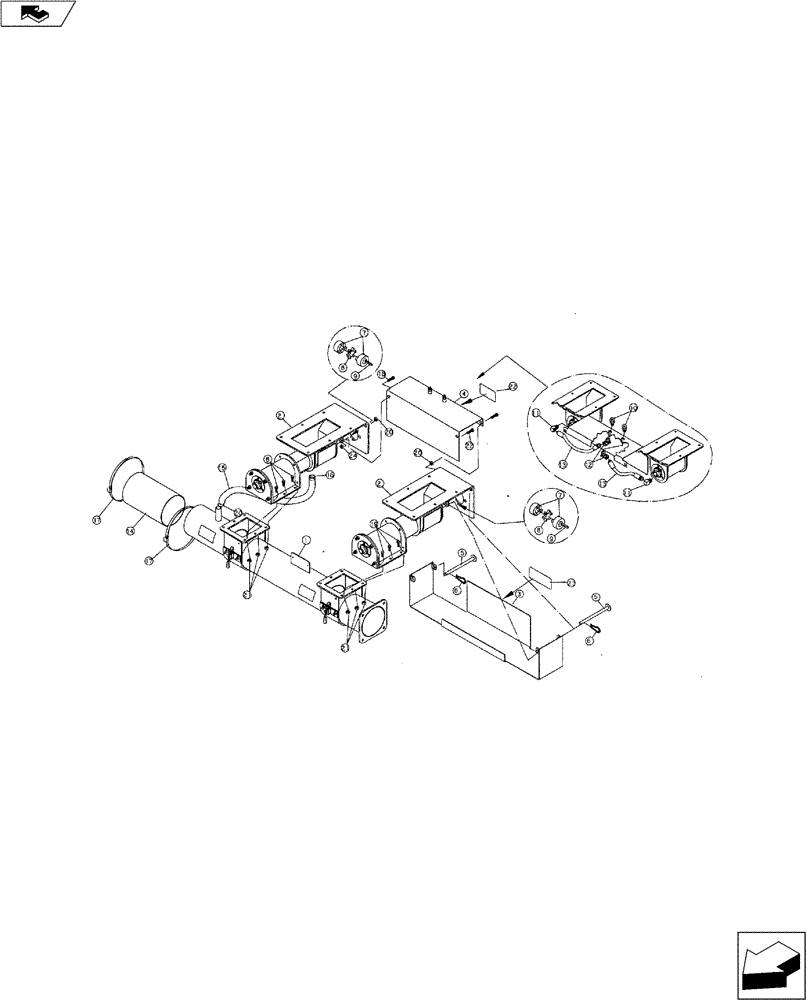 Схема запчастей Case IH 9000 - (29.200.02) - DUAL DRIVE (29) - HYDROSTATIC DRIVE