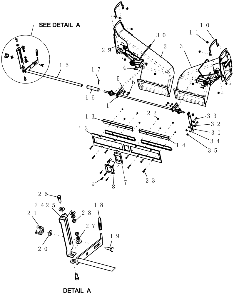 Схема запчастей Case IH 3580 - (75.100.05[01]) - PLENUM, AIR COLLECTOR (75) - SOIL PREPARATION