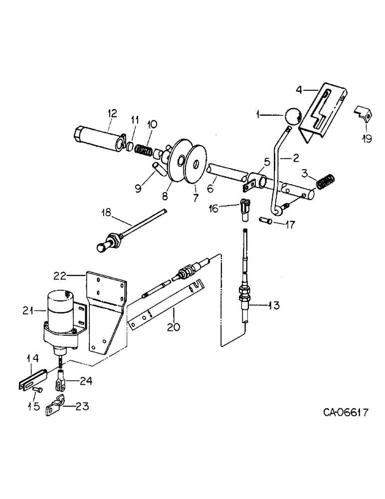 Схема запчастей Case IH 4586 - (12-04) - POWER, ENGINE SPEED CONTROLS Power