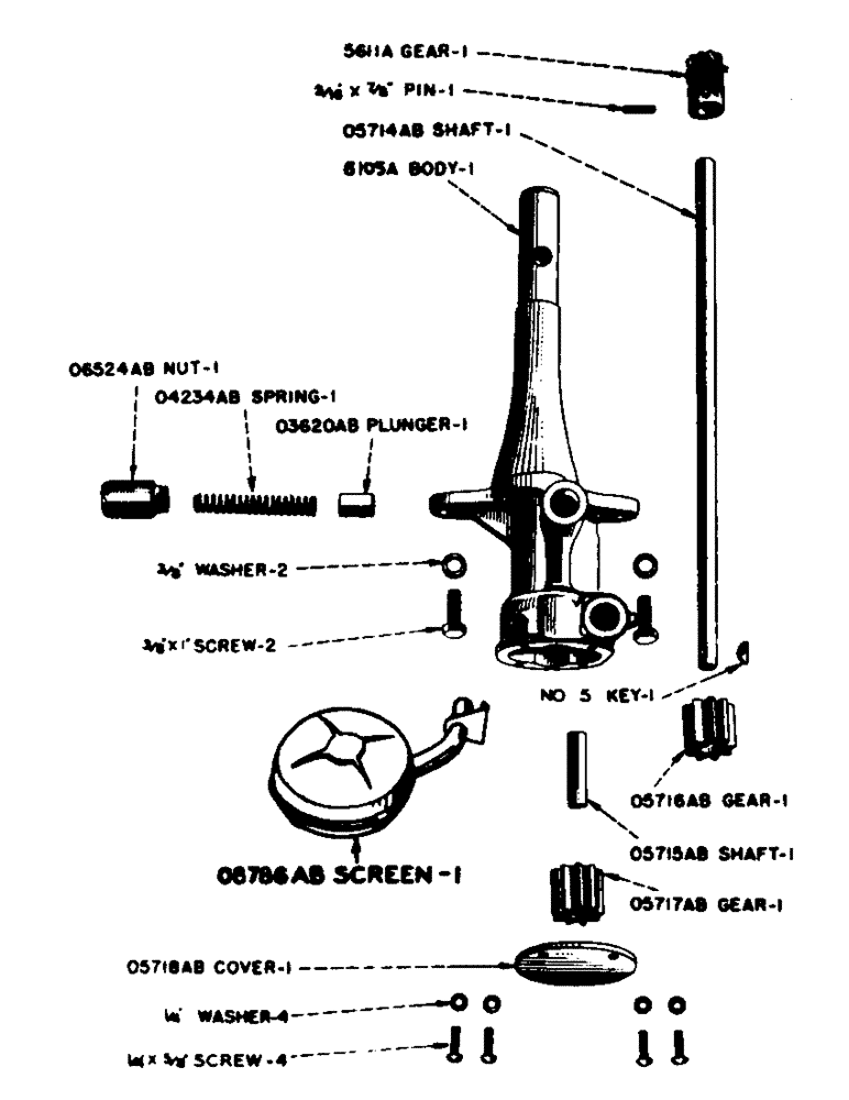 Схема запчастей Case IH SO-SERIES - (012) - OIL PUMP, S, SC, SO (02) - ENGINE