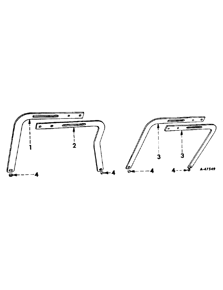 Схема запчастей Case IH 463 - (V-04) - JOCKEY ARCH 