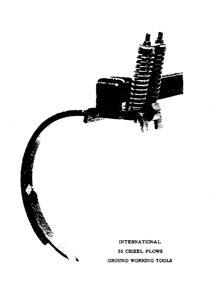 Схема запчастей Case IH 55 - (A-01) - INTERNATIONAL, 55 CHISEL PLOWS, GROUND WORKING TOOLS 