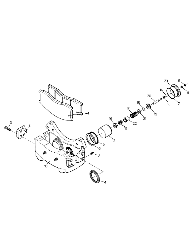 Схема запчастей Case IH ST450 - (05-03) - SERVICE BRAKE, ASN 129-00010 AND 130-00191 (5.1) - BRAKES