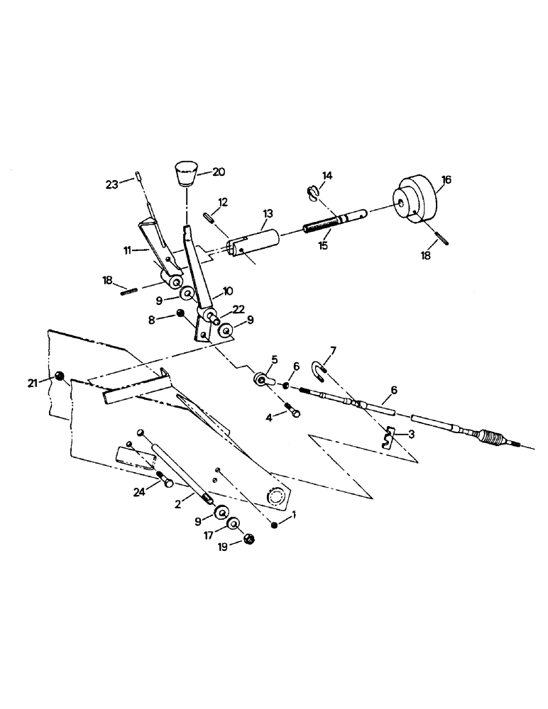 Схема запчастей Case IH PT270 - (11-55) - DEPTH CONTROL, CAB Options & Miscellaneous