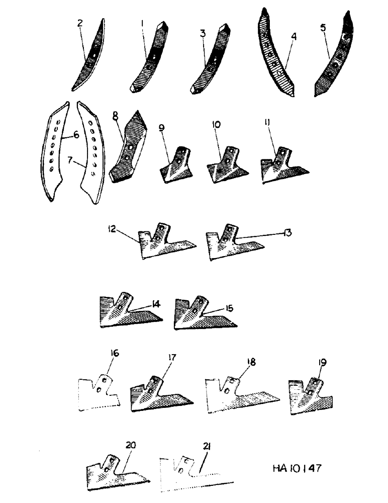 Схема запчастей Case IH 55 - (A-04) - GROUND WORKING TOOLS 