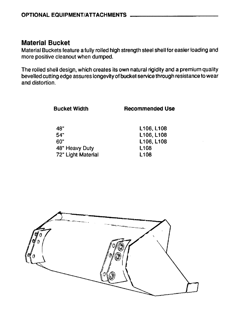 Схема запчастей Case IH L108 - (23) - OPTIONAL EQUIPMENT/ATTACHMENTS, MATERIAL BUCKET (08) - HYDRAULICS