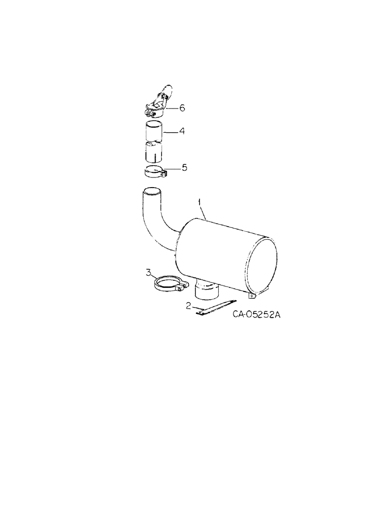 Схема запчастей Case IH HYDRO 186 - (12-03) - POWER, EXHAUST SYSTEM Power