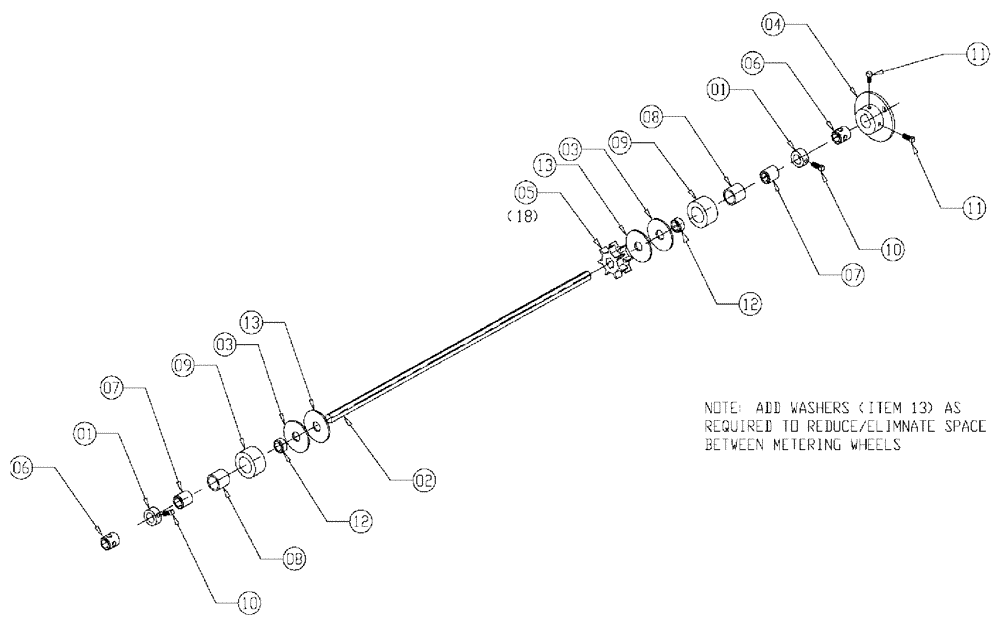 Схема запчастей Case IH 810 - (03-003) - CO-AP WHEELS HIGH RATE CO-AP Wheels