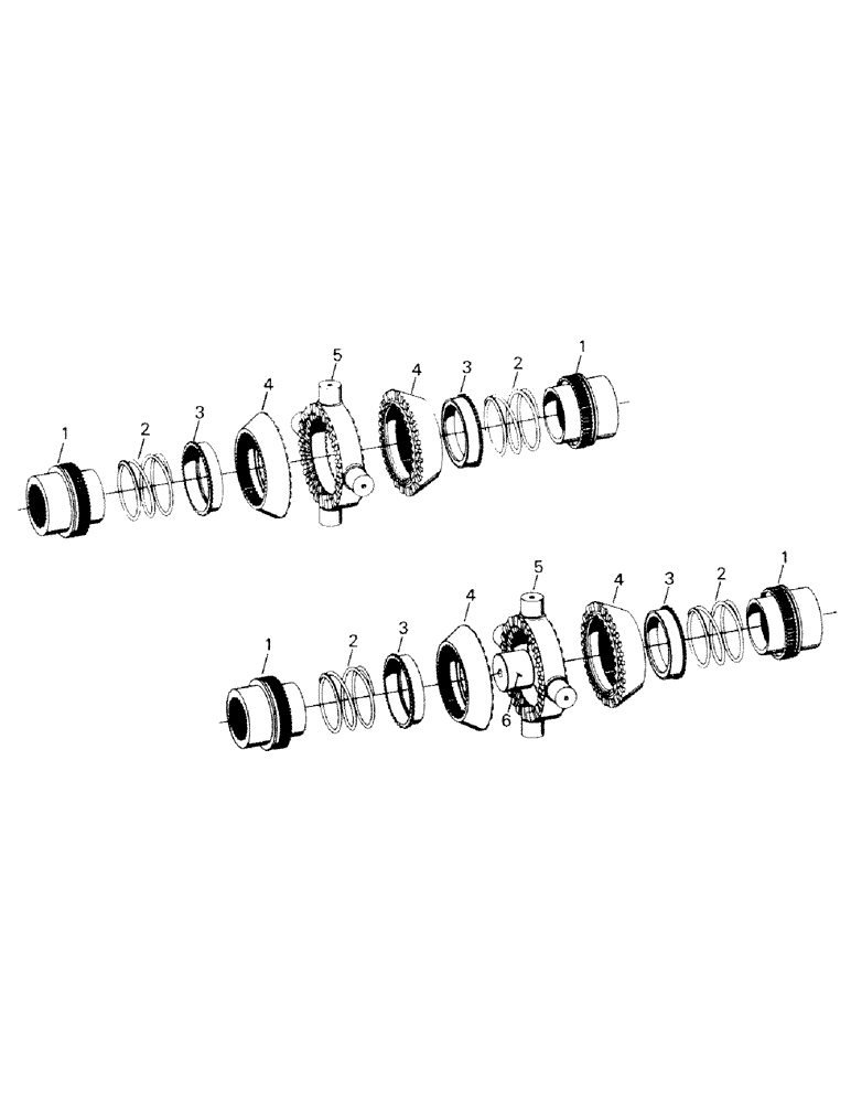 Схема запчастей Case IH SM-325 - (04-58) - NO-SPIN AXLE AND DIFFERENTIAL (04) - Drive Train