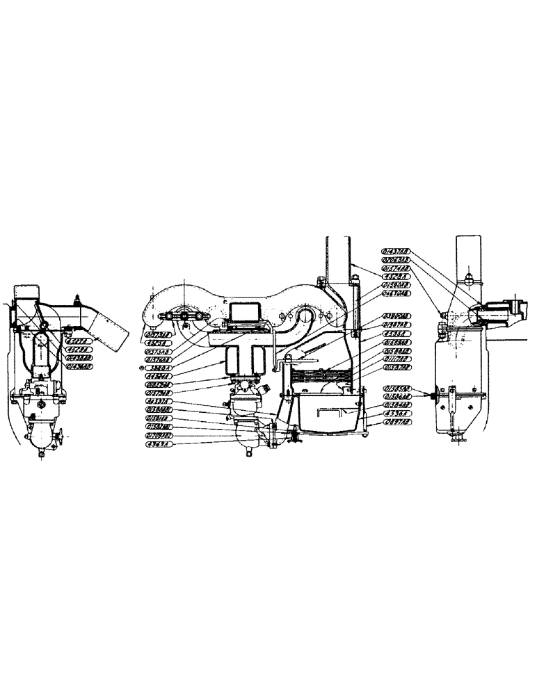 Схема запчастей Case IH LE - (21) - LOW COST FUEL MANIFOLD, ZENITH CARBURETOR AND AIR CLEANER ASSMEBLY, ENGINE NUMBER LE301844 AND AFTER 