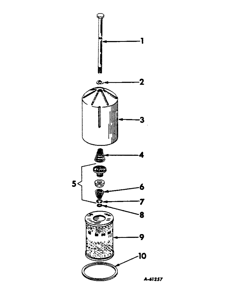 Схема запчастей Case IH 2504 - (081) - LUBRICATION SYSTEM, OIL FILTER, DIESEL ENGINE TRACTORS Lubrication System