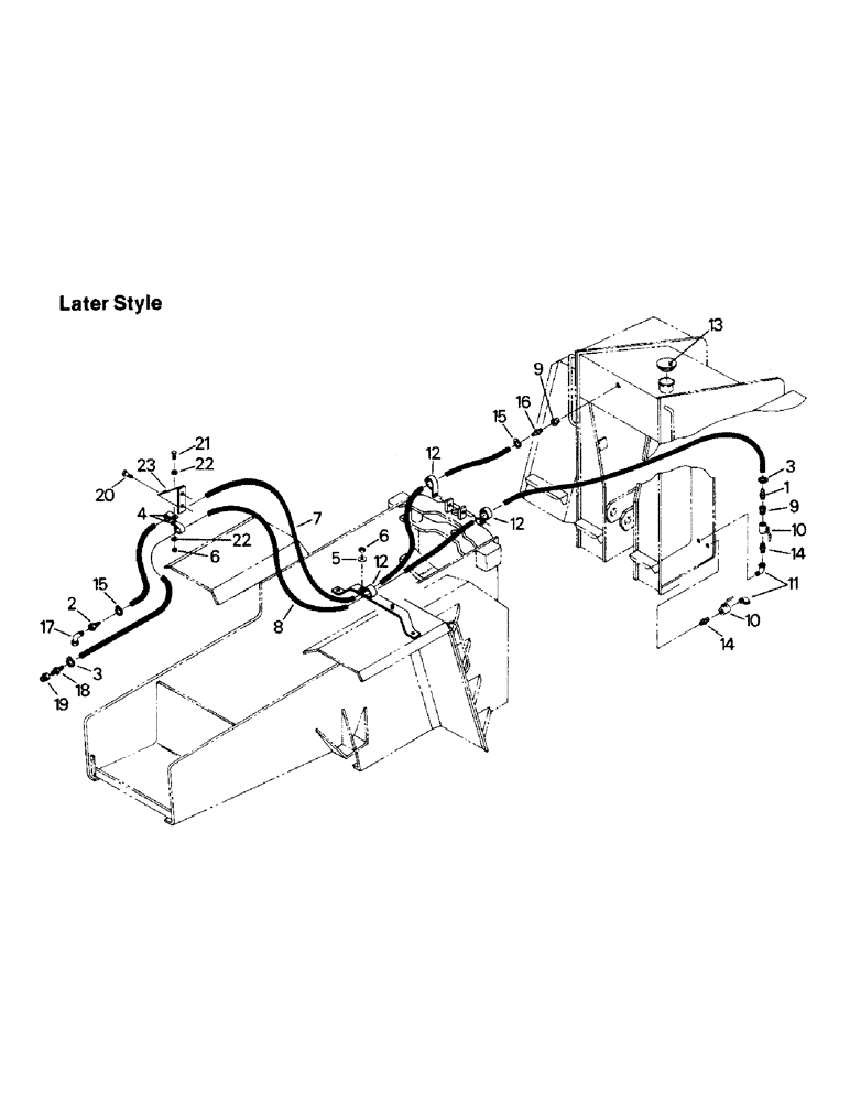 Схема запчастей Case IH PT225 - (07-04) - FUEL SYSTEM, CAT 3306 ENGINE (02) - FUEL SYSTEM