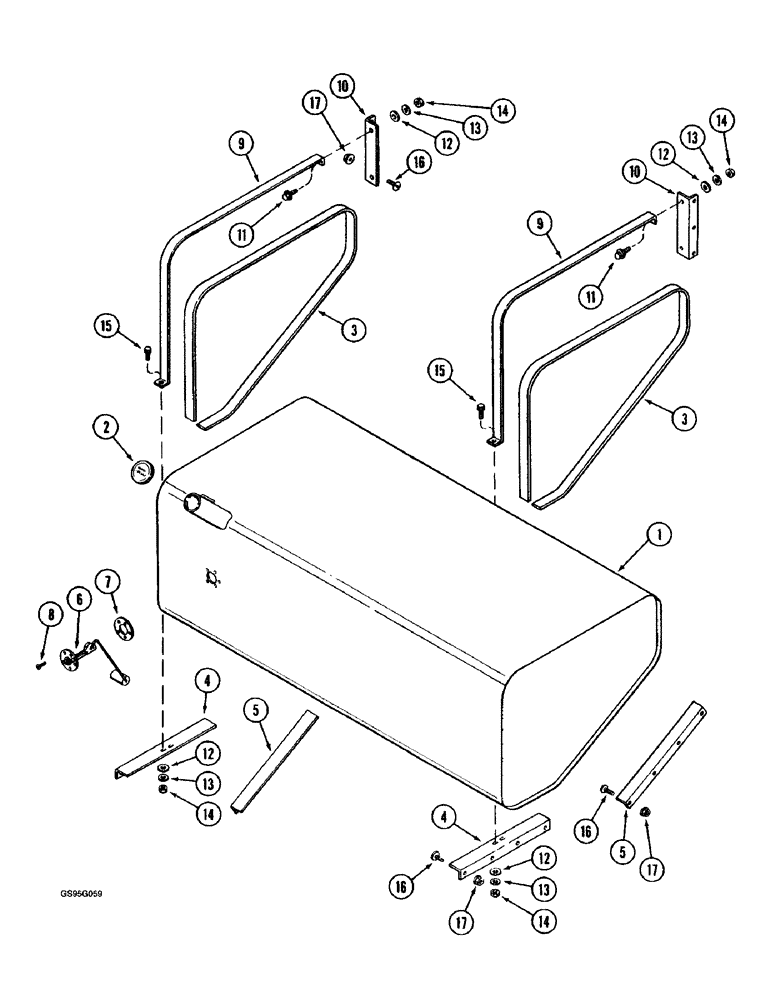 Схема запчастей Case IH 1670 - (4-04) - STEERING COLUMN HARNESS (06) - ELECTRICAL