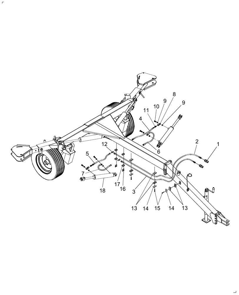 Схема запчастей Case IH WR101 - (35.900.01[01]) - HYDRAULIC SYSTEM (35) - HYDRAULIC SYSTEMS