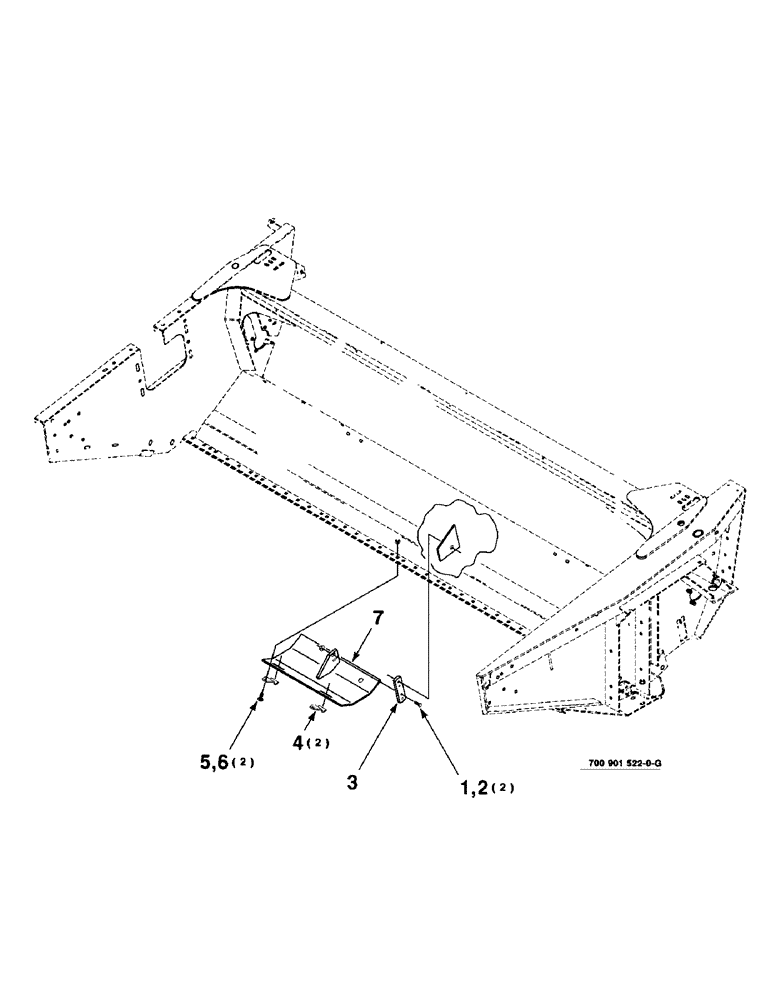 Схема запчастей Case IH 8340 - (9-10) - SKID SHOE KIT, CTR, HK10149 SKID SHOE KIT COMPLETE (88) - ACCESSORIES