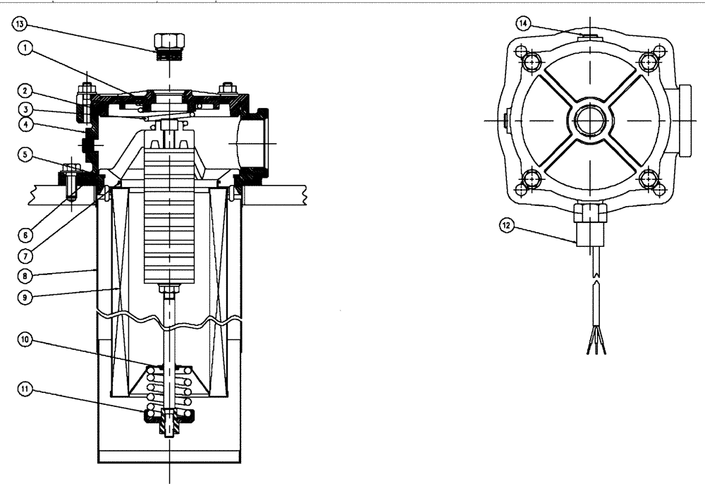 Схема запчастей Case IH FLX4375 - (06-010) - HYDRAULIC TANK FILTER (07) - HYDRAULICS