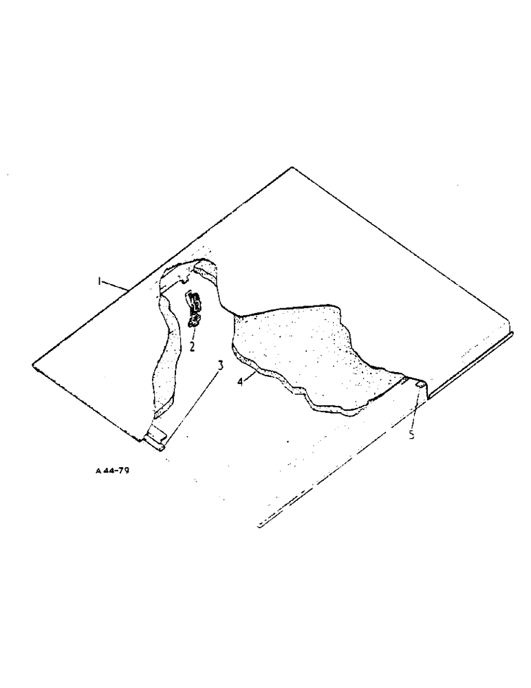 Схема запчастей Case IH 674 - (13-22) - CAB ROOF (05) - SUPERSTRUCTURE
