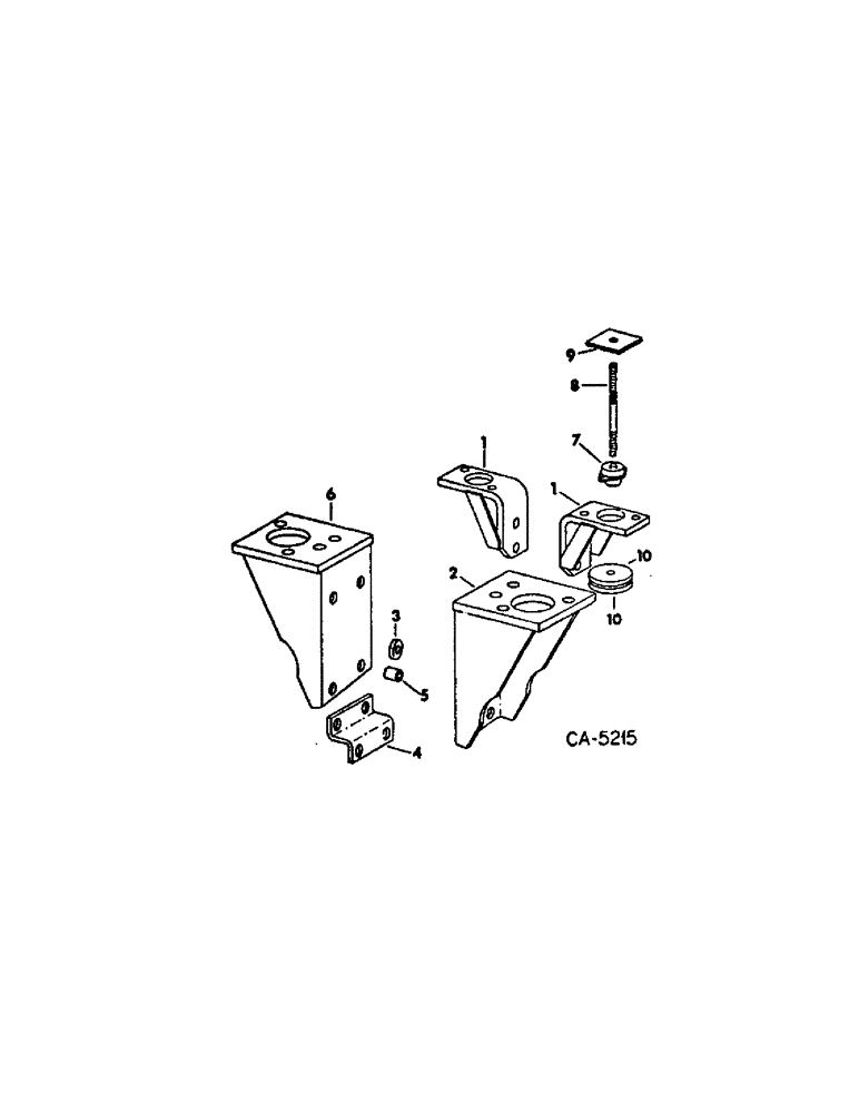 Схема запчастей Case IH 3588 - (13-10[A]) - SUPERSTRUCTURE, PLATFORM SUPPORT (05) - SUPERSTRUCTURE