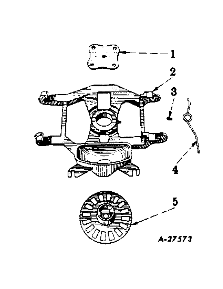 Схема запчастей Case IH 251 - (X-30) - ADAPTER BRACKET, TO ADAPT TYPE C DUPLEX HOPPER 