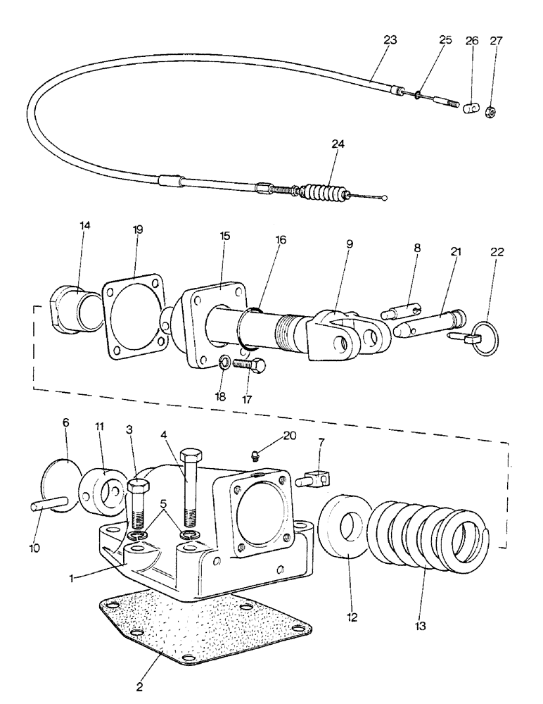 Схема запчастей Case IH 1390 - (L-06) - SINGLE RATE SENSING (09) - IMPLEMENT LIFT