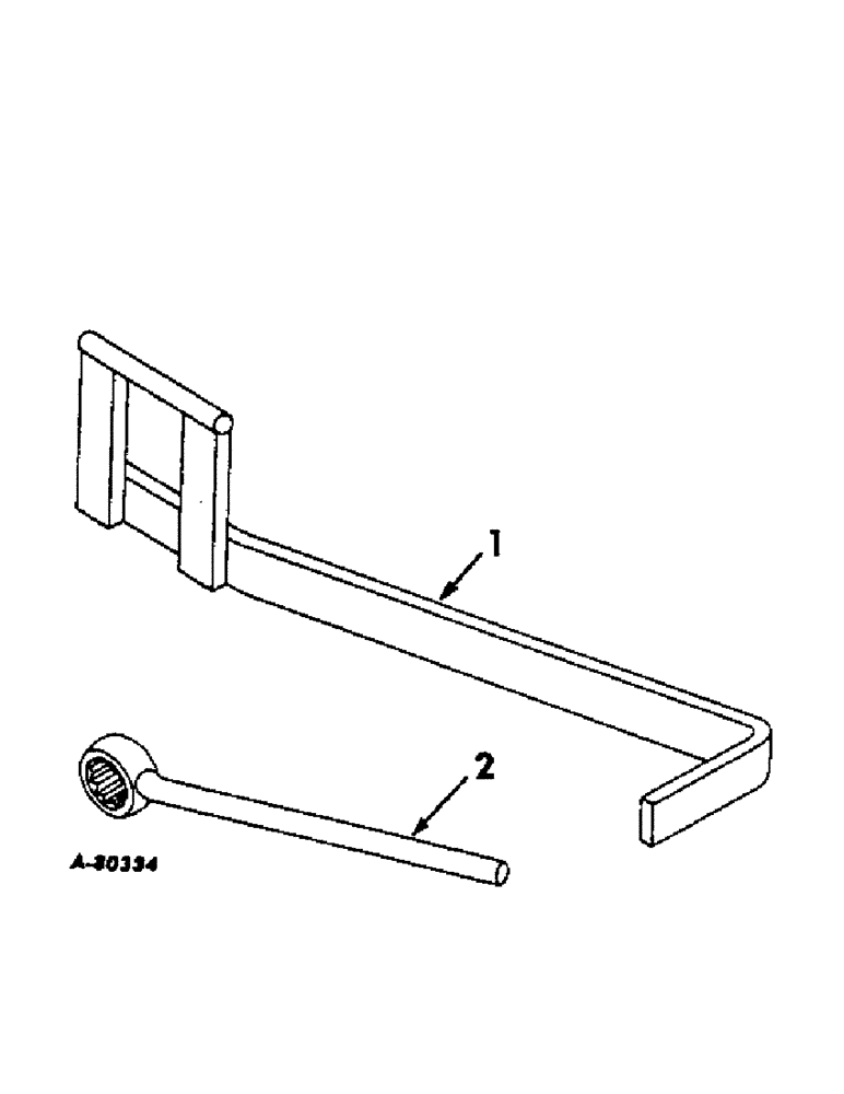 Схема запчастей Case IH 60F - (K-11[A]) - ARBOR BOLT TOOL PACKAGE 